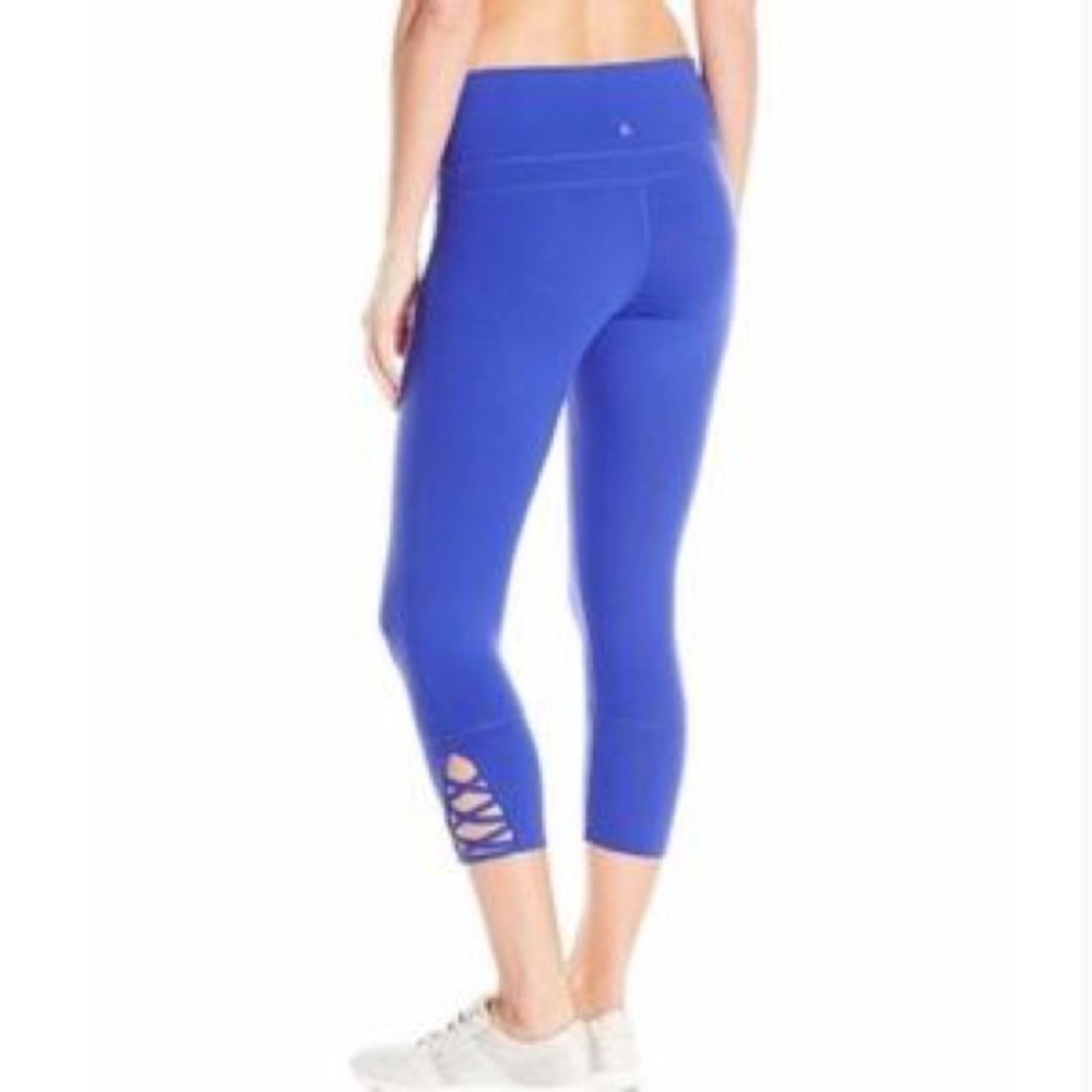 PrAna Leggings Cropped Indigo Blue XS